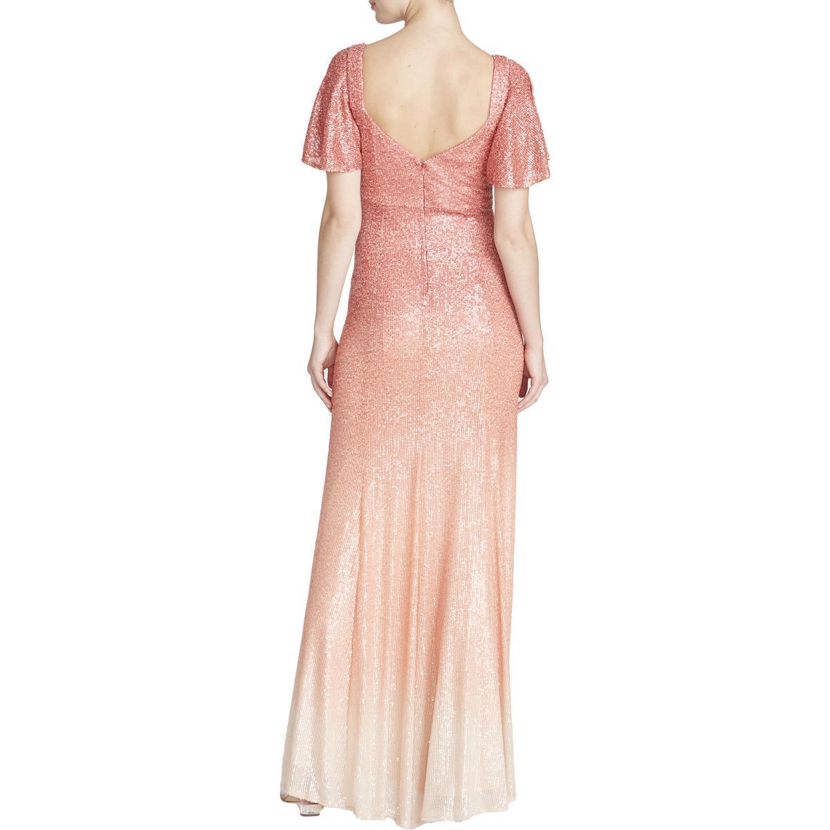 Theia Womens Sequined Maxi Formal Evening Dress Gown BHFO 3744 eBay