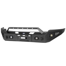 Hooke Road Front Bumper For 2006 2007 2008 Dodge Ram 1500 Wwinch Plate Lights