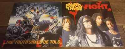 Funky Metal - 2xLP,Albums - Naked Truth   Fight, D-Xtreme   The Truth Shall Told