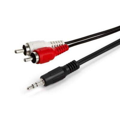 RiteAV 50 Feet 3.5mm Male-Stereo RCA Male Cable