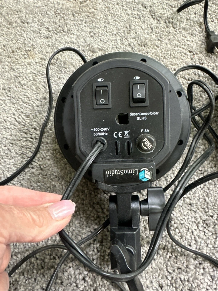 Pair Set Of Two Photo LimoStudio Lamp 4 in 1 SLH3 - Image 3 of 4