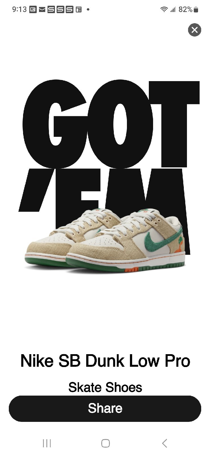 Size 11.5 - Nike SB Dunk Low x Jarritos White | eBay