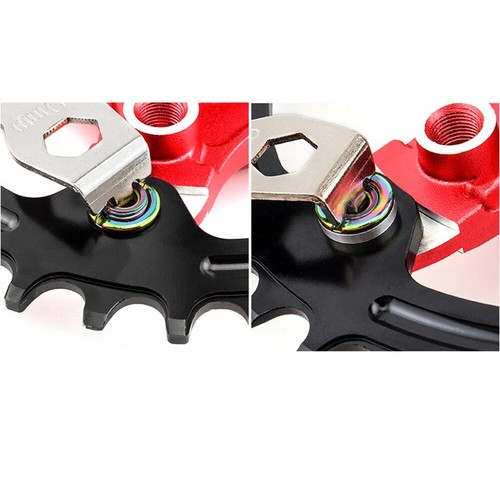 Premium Chainring Bolt Spacers Washer Single/Double Speed 10mm/12mm