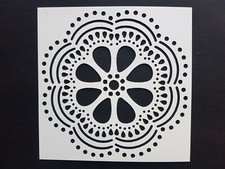 MANDALA STENCIL - CHOOSE YOUR DESIGN - 10 DIFFERENT DESIGNS