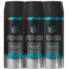 Axe Ice Chill Scent Body Deodorant Spray 3 Pack of 150ml
