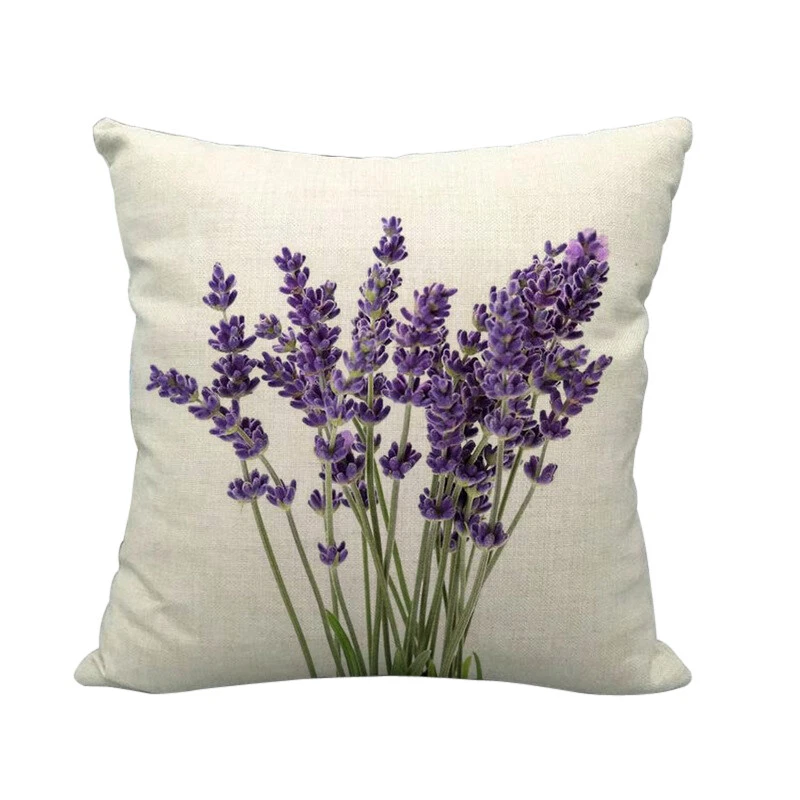 Lavender throw hotsell pillow covers