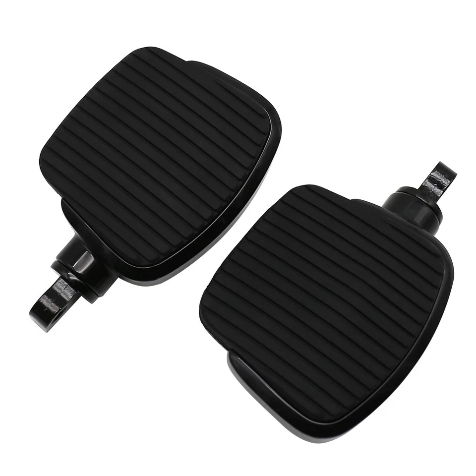 10mm Black Footpeg Pedal Passenger Rear Rider For Harley Dyna Street Bob FXDB US - Image 4 of 4