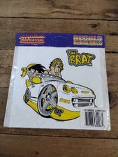 Vintage Zumspeed Vinyl Car Decal Bumper Sticker 'The Brat' NEW RARE made in USA