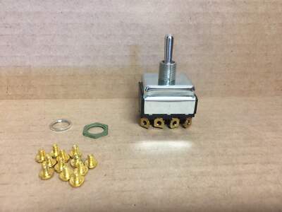 Service First SWT00081 Switch; Toggle, 4DPDT, 10/15A, 125/250 V   209328