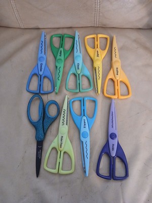 Random Lot Of Siccors Different Cutting Textures- RANDOM PICKED-
