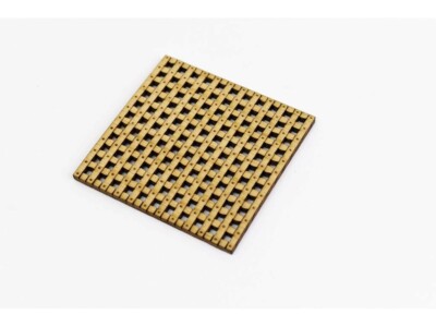 LSH1002 Grating, wood pear, 34х1.7мм, 1 Pc