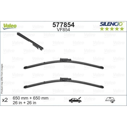 Kit De Balais D'essuie-glace Avant Pour Seat Altea XL Et Toledo MK3 - Référence 90482061 - Neuf