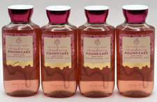 NEW Bath and Body Works Strawberry Pound Cake Body Wash 10 Oz Bottles Set Of 4