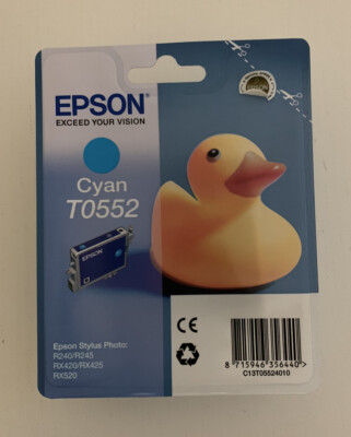 Original Epson T0552 cyan Epson Stylus Photo R240 R245 RX420 RX520 RX425