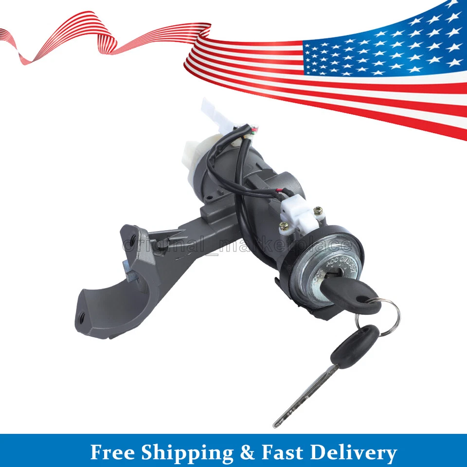 Interruptor de cilindro de bloqueo de encendido con 2 llaves para Hyundai Elantra 2001-2006 81900-2DA00 Foto 4 de 4