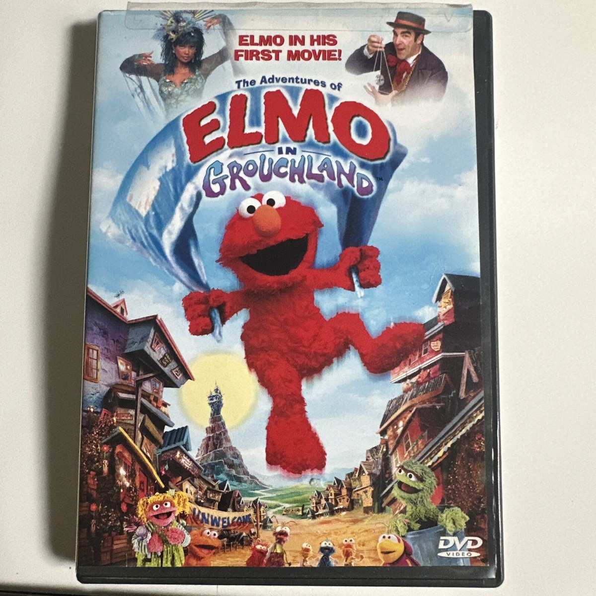 Elmo in Grouchland DVD 1999 Elmo's (1st Ever Movie) Classic Kids