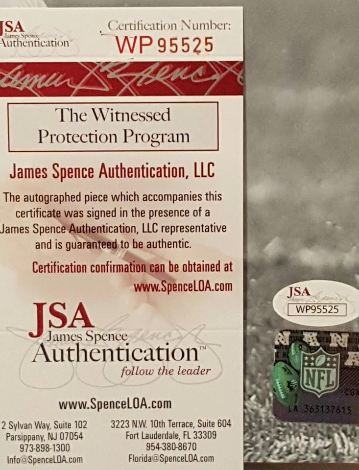 Heath Miller Signed Steelers 16x20 Photo  JSA WITNESSED COA  - Image 4 of 4