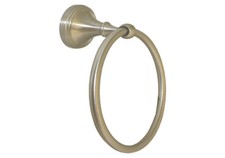 Satin Nickel Bathroom Bath Hardware Accessories Towel Ring Wall Mounted
