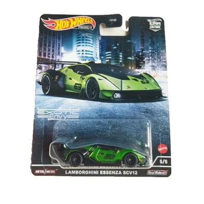 Hot Wheels Premium Car Culture Lamborghini Essenza SCV12 Exotic Envy 2022