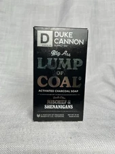 Duke Cannon Supply Co. Big Ass Lump of Coal Charcoal Brick Bar Soap 10 oz USA