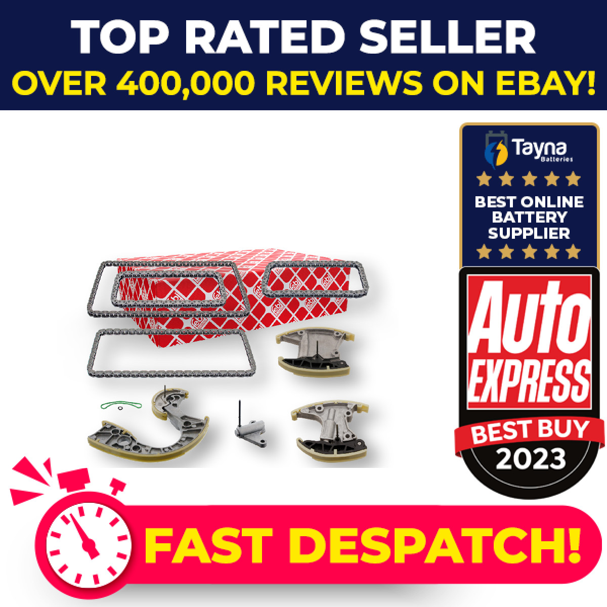 Timing Chain Kit 44486 Febi 059109229J 059109229JS1 Genuine Quality Guaranteed