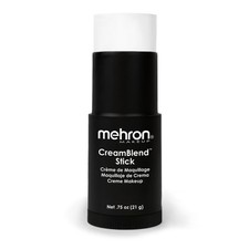 Cream Face Paint Stick White CreamBlend Mehron Makeup DD102