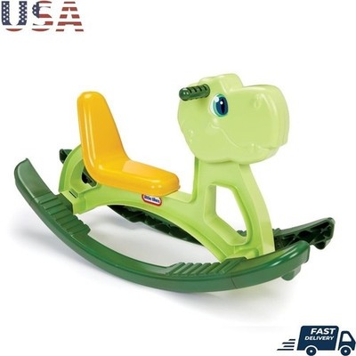 Easy Rockin Dino Lightweight Ride-On Toy Kids Age 1.5 Interactive Play New