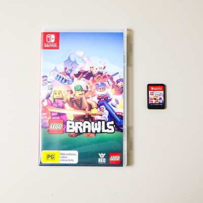 LEGO Brawls Nintendo Switch Game With Case Video Game Adventure Multiplayer Fun