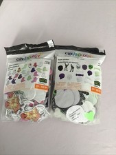 Halloween Foam Stickers 2 Pkgs 120 Pcs Each Skeletons AND GHOSTS Creatology