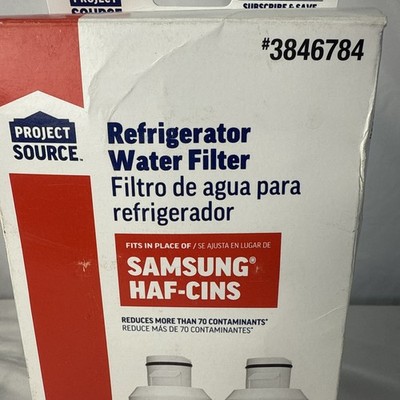Project Source 6-Month Twist Refrigerator Water Filters S-2-2 #3846784