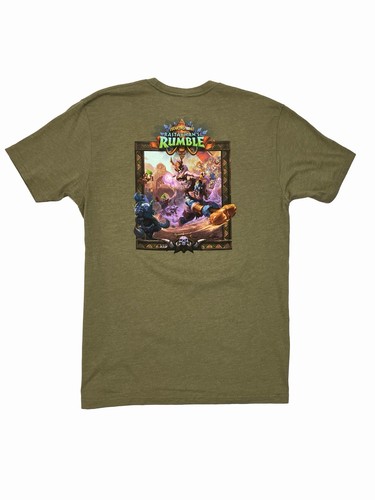 Blizzard Entertainment Hearthstone Video Game Rumble Short Sleeve T Shirt Mens L