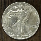 1942 50C Walking Liberty Half Dollar BU - 26152