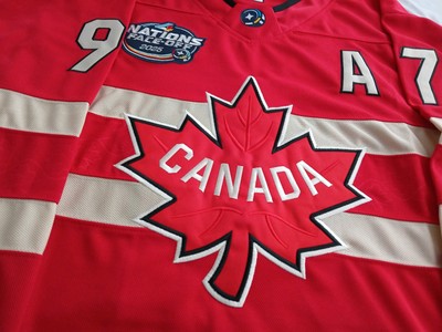 Connor McDavid Canada Fanatics Red 2025 4 Nations Face-Off Premium NWT S Jersey