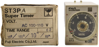 Fuji Electric ST3P C-D Super Timer Range Multi 100-110V 50/60Hz 10s-100s