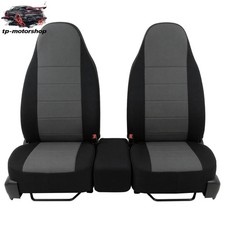 Seat Covers For 1998-2003 Ford Ranger 6040 Hiback Blackcharcoal Center Truck