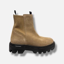 Rag Bone Women's Beige Quinn Suede Chelsea Boots Size 36
