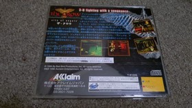 The Crow W/Manual Sega Saturn SS Retro Rare Used Game Good NTSC-J Japan JP