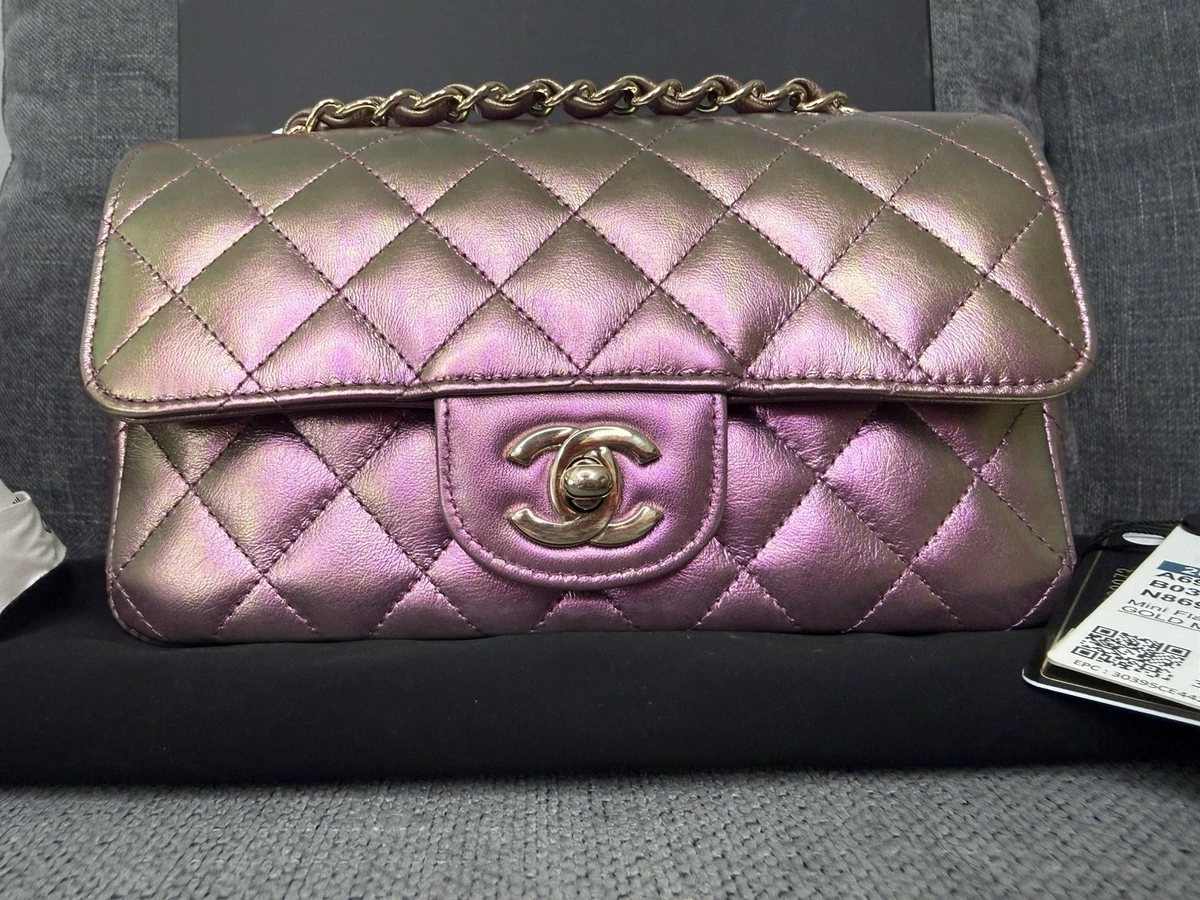 CHANEL Purple Metal Bags & Handbags for Women for sale | eBay