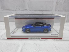 Mini car 1/43 TSM model Nissan Fairlady Z version ST 2023 Seiran Blue model car