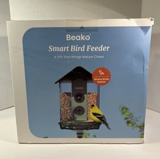 BEAKO SMART PTAK FEEDER KAMERA 4K ZASILANA ENERGIĄ SŁONECZNĄ ZEWNĘTRZNA ULTRA HD FABRYCZNIE USZCZELNIONA