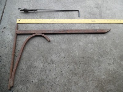Vtg Fire Pit Dutch Oven/Kettle Hanger FITS Griswold & Wagner Cast Iron + Others