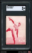 1934 Batter Up #5 Carl Hubbell  HOF SGC 3 - VG