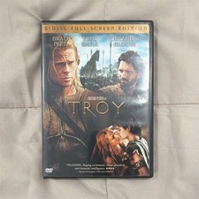 Warner Bros Troy DVD Brad Pitt 2-Disc Full-Screen Edition 2004