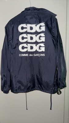 CDG COMME DES GARCONS COACHES JACKET BRAND NEW MEDIUM BLUE