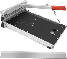 Heavy Duty Laminate Floor Cutter with Blade,  13“ Vinyl Floor Cutter with Wheels