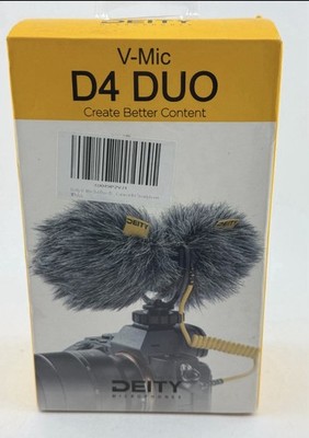 Microphones V-Mic D4 DUO Dual Cardioid Camera Microphone *SEALED*