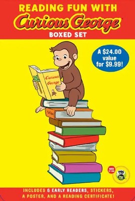 Reading Fun with Curious George Boxed Set (CGTV reader boxed set) (Green Light R