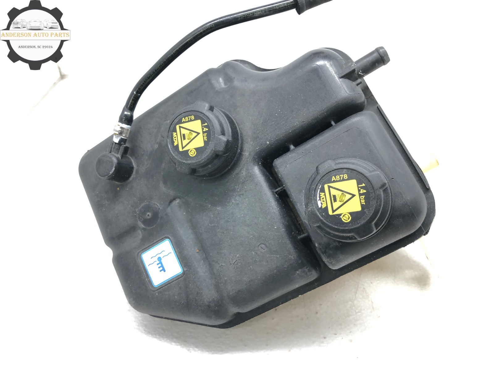 2017-2024 MASERATI GHIBLI 3.0L ENGINE COOLANT RESERVOIR EXPANSION TANK OEM