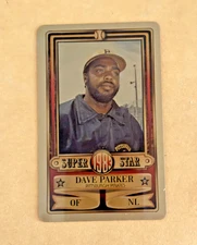 1983 PERMA GRAPHIC==GOLD==SUPER-STAR #-11 DAVE PARKER==PITTSBURGH PIRATES