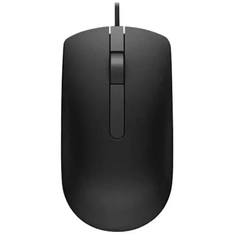 BRAND NEW DELL MOUSE MS116 USB WIRED-BLACK-SCROLL WHEEL 3 BUTTON UK - Image 2 of 4